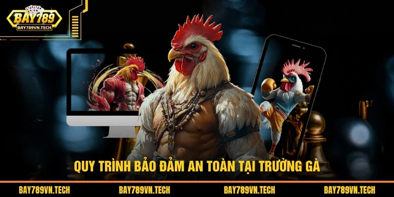 Quy trình bảo đảm an toàn tại trường gà 