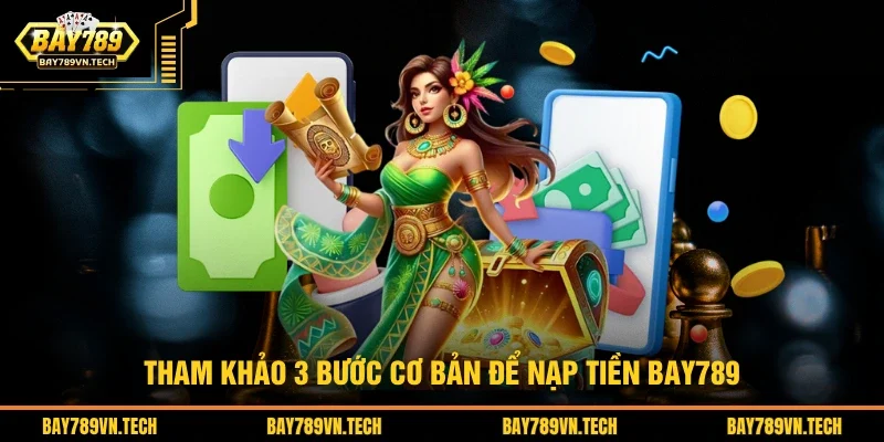 Tham khảo 3 bước cơ bản để nạp tiền BAY789 