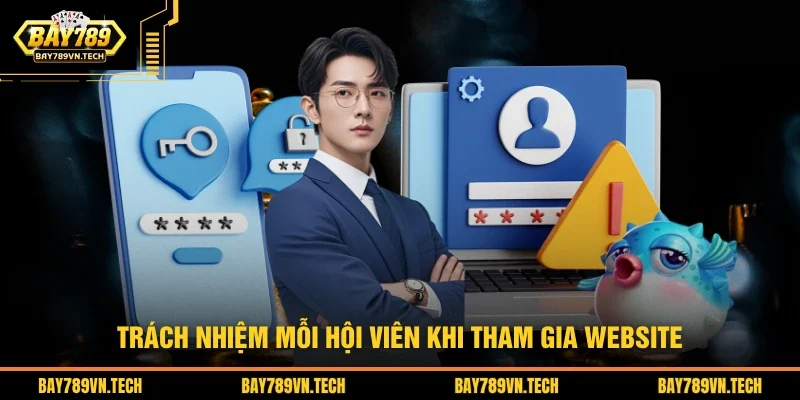 Trách nhiệm mỗi hội viên khi tham gia website
